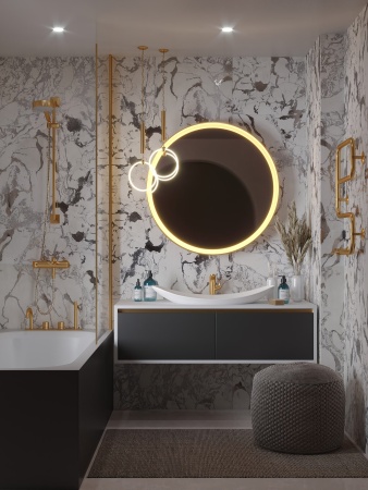 Зеркало круглое Varket Nimbus 800 от интернет-магазина IDODOM.RU