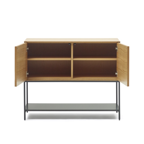 Vedrana Сервант из дубового шпона со стальными ножками 97,5 x 80 см от интернет-магазина IDODOM.RU