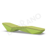 Шезлонг Quaro с подушками Spring Green, Green