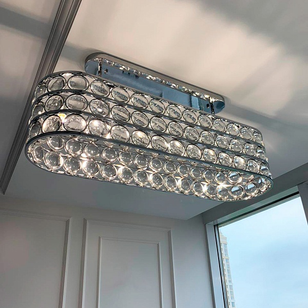 Люстра Cloyd VALENT C6 / шир. 100 см - хром (арт.10540) от интернет-магазина IDODOM.RU