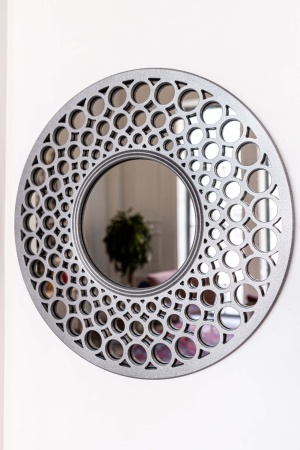 Зеркало Round Silver от интернет-магазина IDODOM.RU