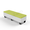 Скамейка Brick 180 White Granite, Green