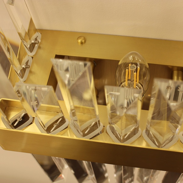 Бра Cloyd CONSORT-A W3 / выс. 36 см - латунь (арт.20186) от интернет-магазина IDODOM.RU