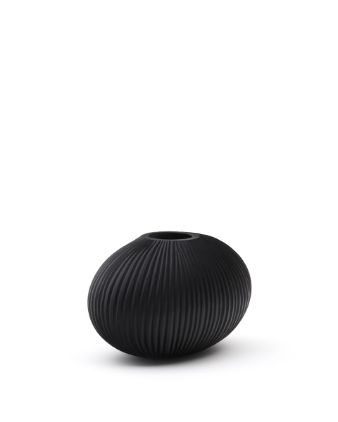 Nivra Ваза из темно-серого стекла 19см от интернет-магазина IDODOM.RU