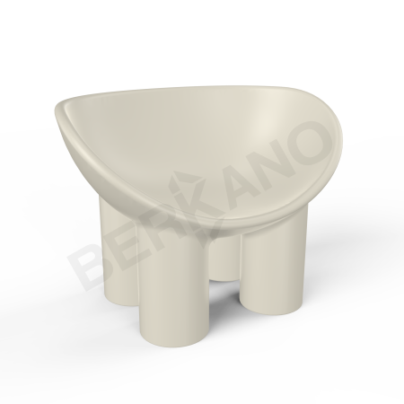 Кресло SLON Bone Brown