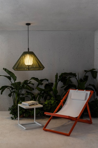 Уличный подвесной светильник Saigon C70 оливково-зеленый от интернет-магазина IDODOM.RU