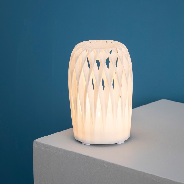 Белый переносной светильник Roseta LED 1W 3000K от интернет-магазина IDODOM.RU