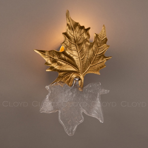 Бра Cloyd BUCOLICA W2 / выс. 28 см - латунь (арт.20119) от интернет-магазина IDODOM.RU