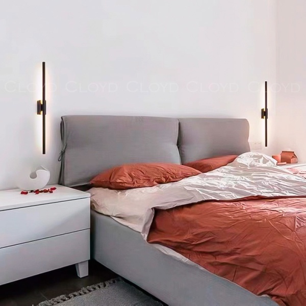 Бра Cloyd LINEAS W1 / выс. 60 см- 4000K - черный матовый (арт.20118) от интернет-магазина IDODOM.RU