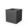 Кашпо Cubo 70 Coal Black
