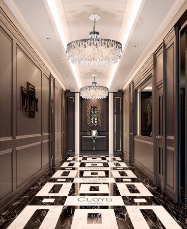 Люстра Cloyd CAPULETTI C12 / Ø80 см - хром (арт.11304) от интернет-магазина IDODOM.RU