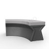 Скамейка X-seat Arc Coal Black, Gray