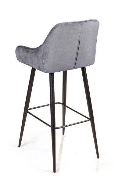 Стул барный Robert, бархат светло-серый 26 от интернет-магазина IDODOM.RU