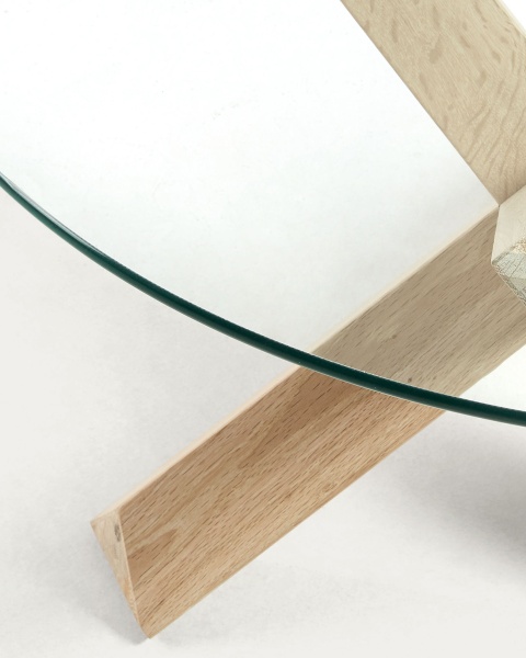 Журнальный столик Brena Ø65 стекло от интернет-магазина IDODOM.RU