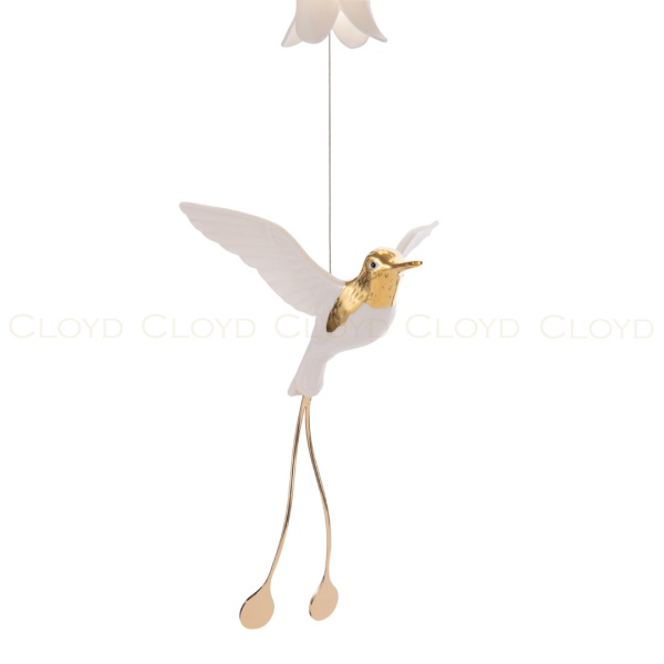 Подвесной светильник Cloyd ARGANA P4 / керамика, фарфор - золото (арт.10971) от интернет-магазина IDODOM.RU