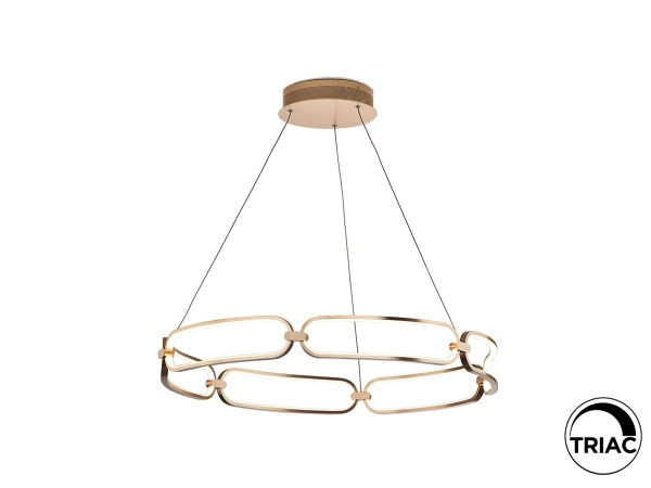 Подвесной светильник Colette Ø80 розовое золото от интернет-магазина IDODOM.RU