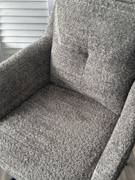 Стул Honey букле темно-серый, поворотный механизм 360 градусов от интернет-магазина IDODOM.RU