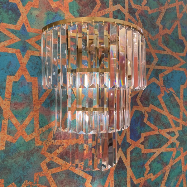 Бра Cloyd ORDINAL-A W3 / выс. 36 см - латунь (арт.20185) от интернет-магазина IDODOM.RU