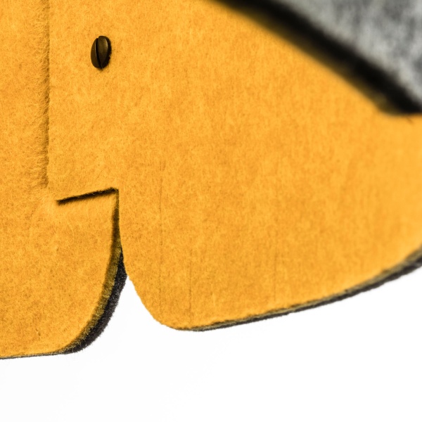 Коричневый и темно-серый подвесной светильник Mute от интернет-магазина IDODOM.RU