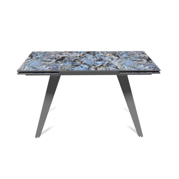 Стол раскладной Rhein (140+40+40), керамика глянцевая Lemurian Blue от интернет-магазина IDODOM.RU