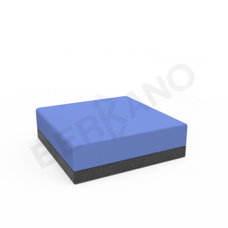 Пуф Quarter modular с подушками Black Granite, Navy
