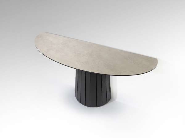 Koria Консоль цвет каменный/черный от интернет-магазина IDODOM.RU