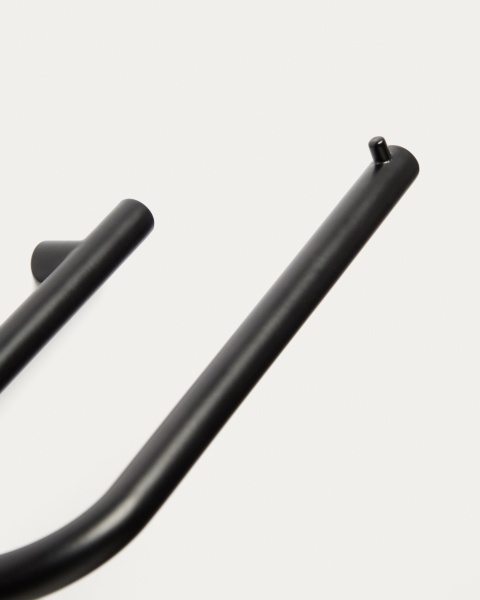 Держатель для туалетной бумаги Arely черный металл от интернет-магазина IDODOM.RU