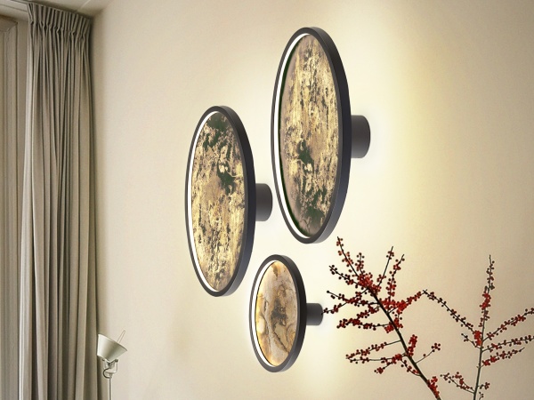 Настенный/потолочный светильник Stone CCT- черный LED D60 от интернет-магазина IDODOM.RU