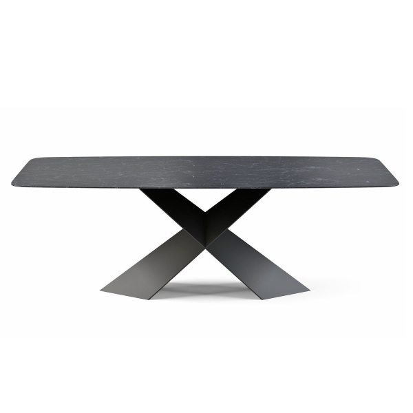 Стол Tyler 230, керамика матовая,  темный от интернет-магазина IDODOM.RU