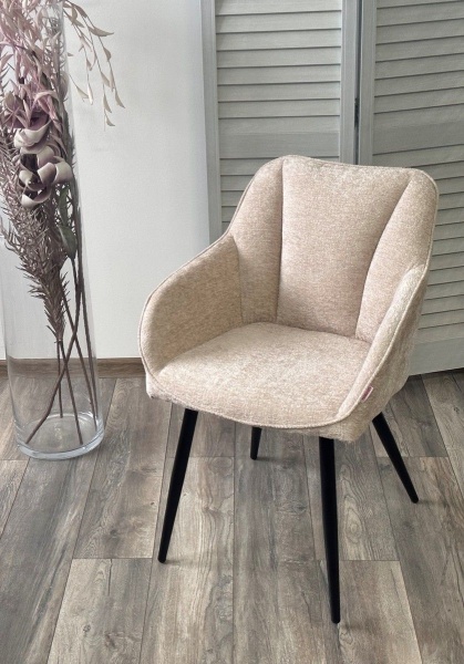 Стул Push, шенилл бежевый от интернет-магазина IDODOM.RU