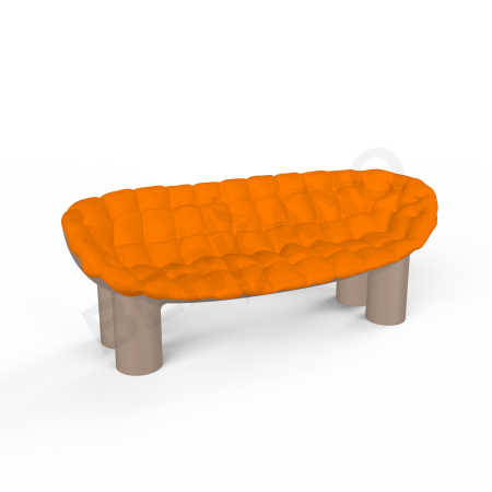 Диван SLON Cappuccino, Orange