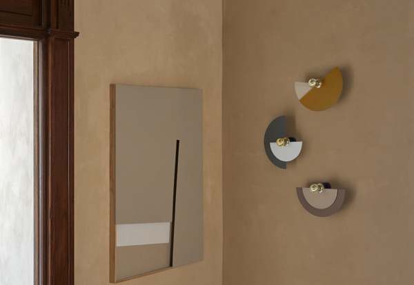 Бра Haban 2 диска 35 см / 25 см  + цоколь 5 cm золотой от интернет-магазина IDODOM.RU