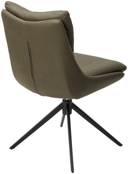 Стул Marlin ткань комби зеленый, поворотно-возвратный механизм 360 градусов от интернет-магазина IDODOM.RU