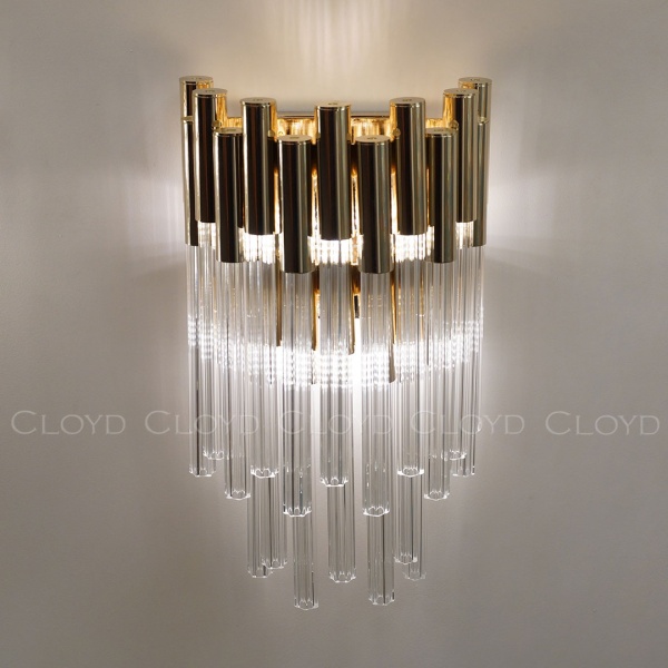 Бра Cloyd MASSOLIT W3 / выс. 48 см - золото (арт.20417) от интернет-магазина IDODOM.RU