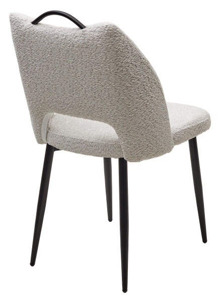 Стул Janet букле, холодный белый от интернет-магазина IDODOM.RU