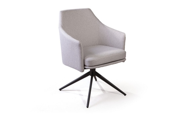 Стул с кручением Ben, светло-серый от интернет-магазина IDODOM.RU