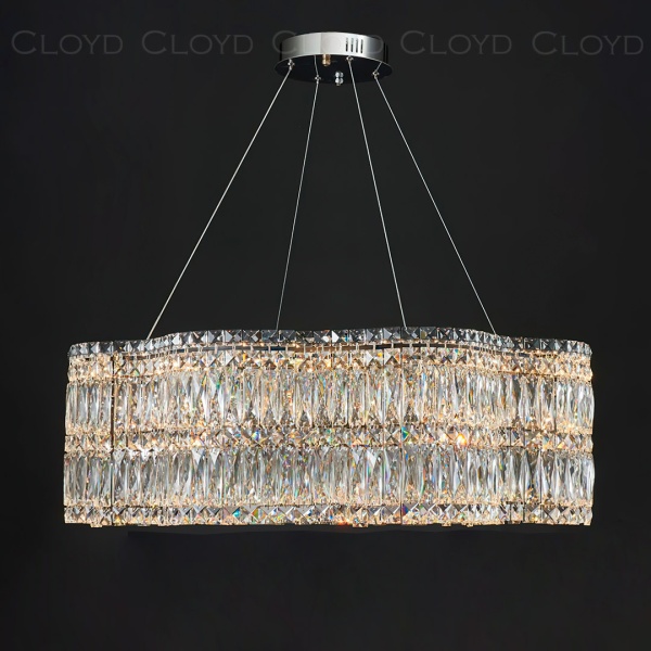 Люстра Cloyd ANTREA-B C1 / Ø80 см - хром (арт.11628) от интернет-магазина IDODOM.RU