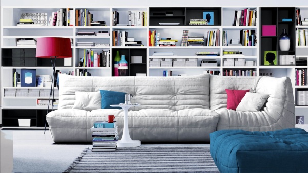 Диван ДеФранс™️ прямой 3-х местный - Эконом микровелюр