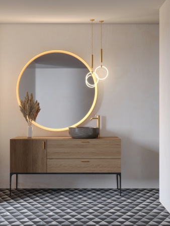 Зеркало круглое Varket Nimbus 1000