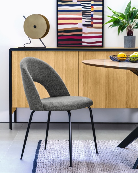 Стул Mahalia темно-серый от интернет-магазина IDODOM.RU