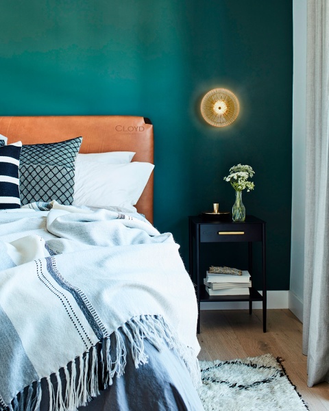 Бра Cloyd HELION-D W1 / Ø20 см - латунь (арт.20307) от интернет-магазина IDODOM.RU