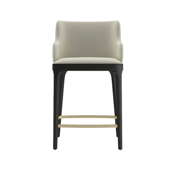 Кресло полубарное Magda, массив бук, велюр бежевый от интернет-магазина IDODOM.RU