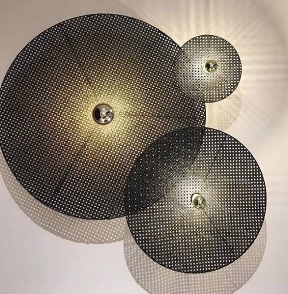 Бра Tan Tan A1053/10 см белый металл + 1125/60 см черный ротанг от интернет-магазина IDODOM.RU