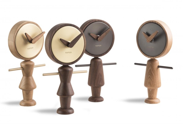 Настольные часы Nena T графит-орех от интернет-магазина IDODOM.RU