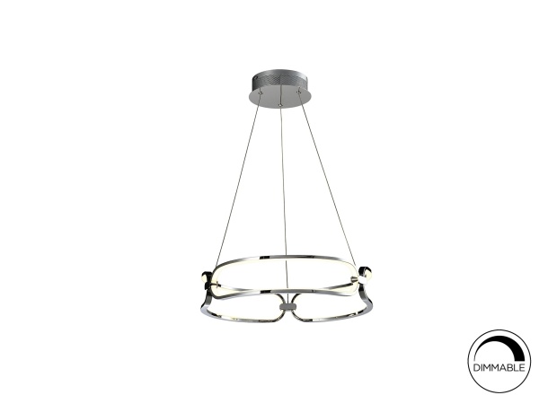 Подвесной светильник Colette Ø47 хром от интернет-магазина IDODOM.RU