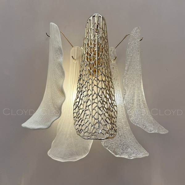 Бра Cloyd WASABI W2 / выс. 33 см - керамика - золото (арт.20406) от интернет-магазина IDODOM.RU