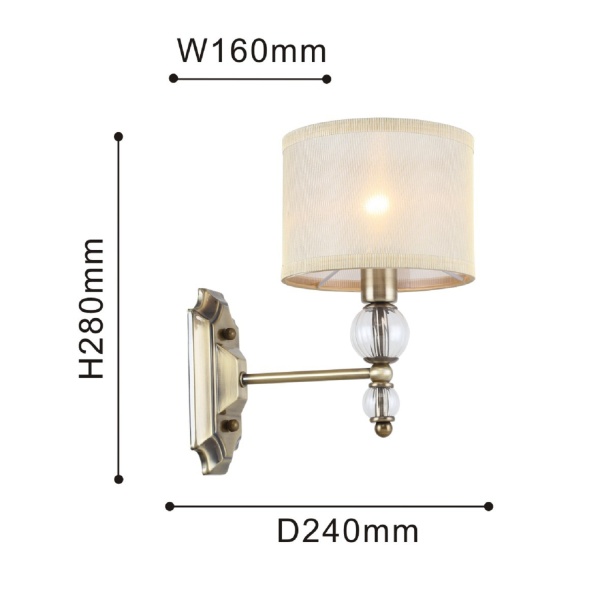 Настенный светильник Vallora от интернет-магазина IDODOM.RU