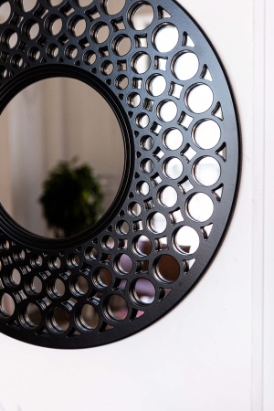 Зеркало Round Black от интернет-магазина IDODOM.RU