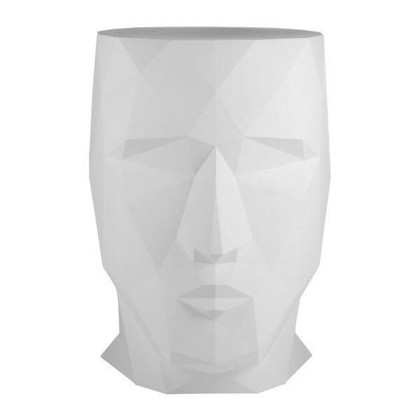 Табурет Adan матовый белый от интернет-магазина IDODOM.RU