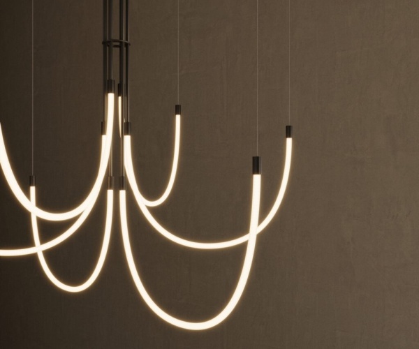 Подвесной светильник Cram 6L черный металл от интернет-магазина IDODOM.RU